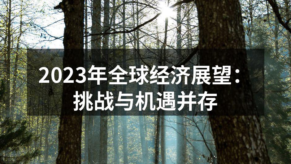 全球经济趋势图